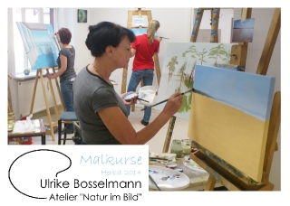 Malkurse im Atelier \"Natur im Bild\"