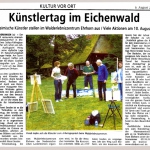 Künstlertag in Ehrhorn 2008